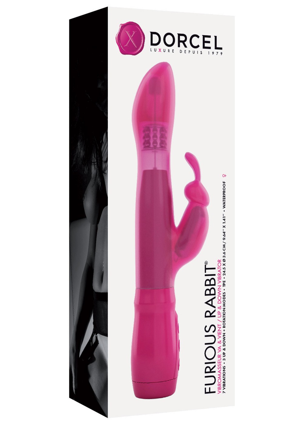 Vibromasseur rabbit triple stimulation Furious - Dorcel – Image 4