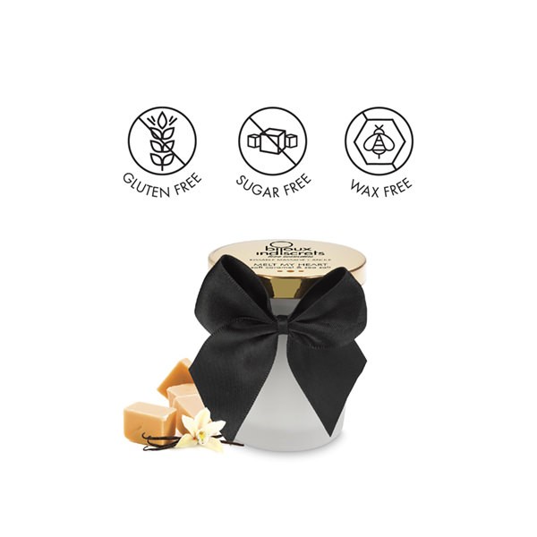 Bougie de massage embrassable caramel - Bijoux Indiscrets – Image 5