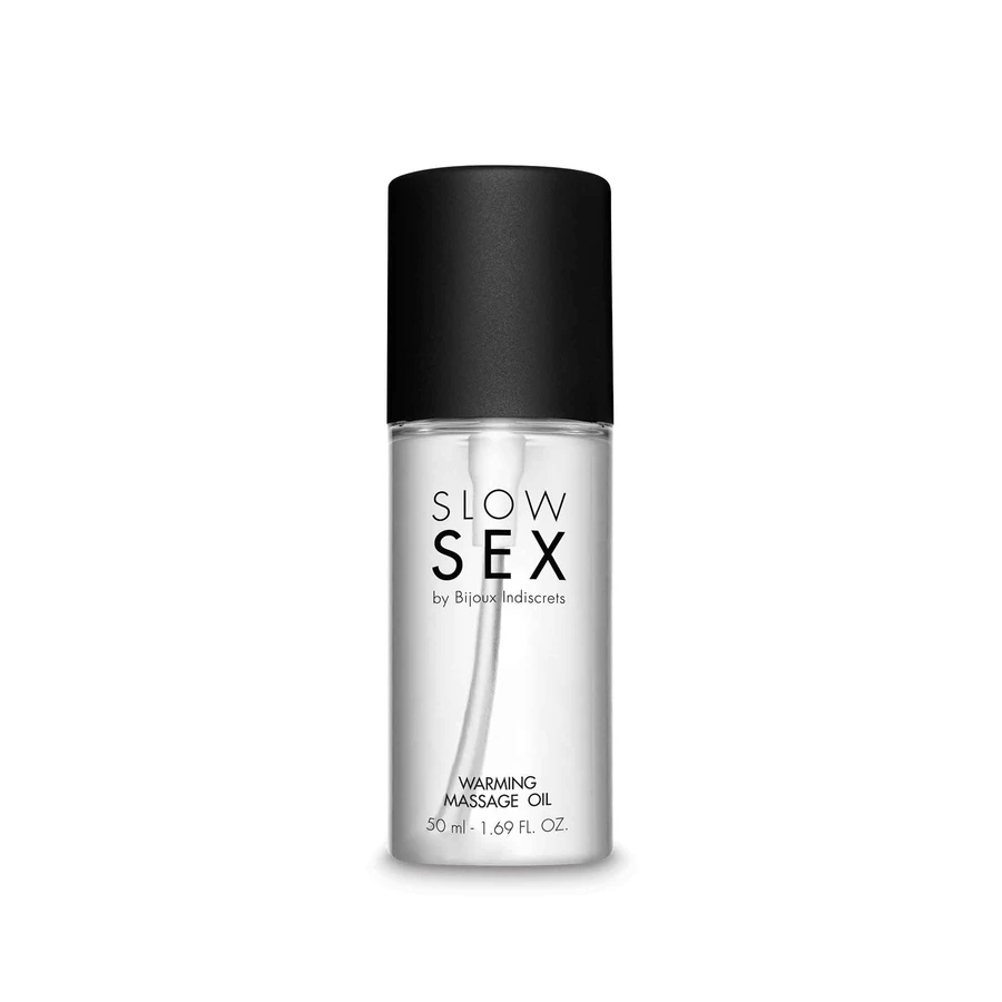 Huile de massage chauffante coco Slow Sex - Bijoux Indiscrets – Image 2