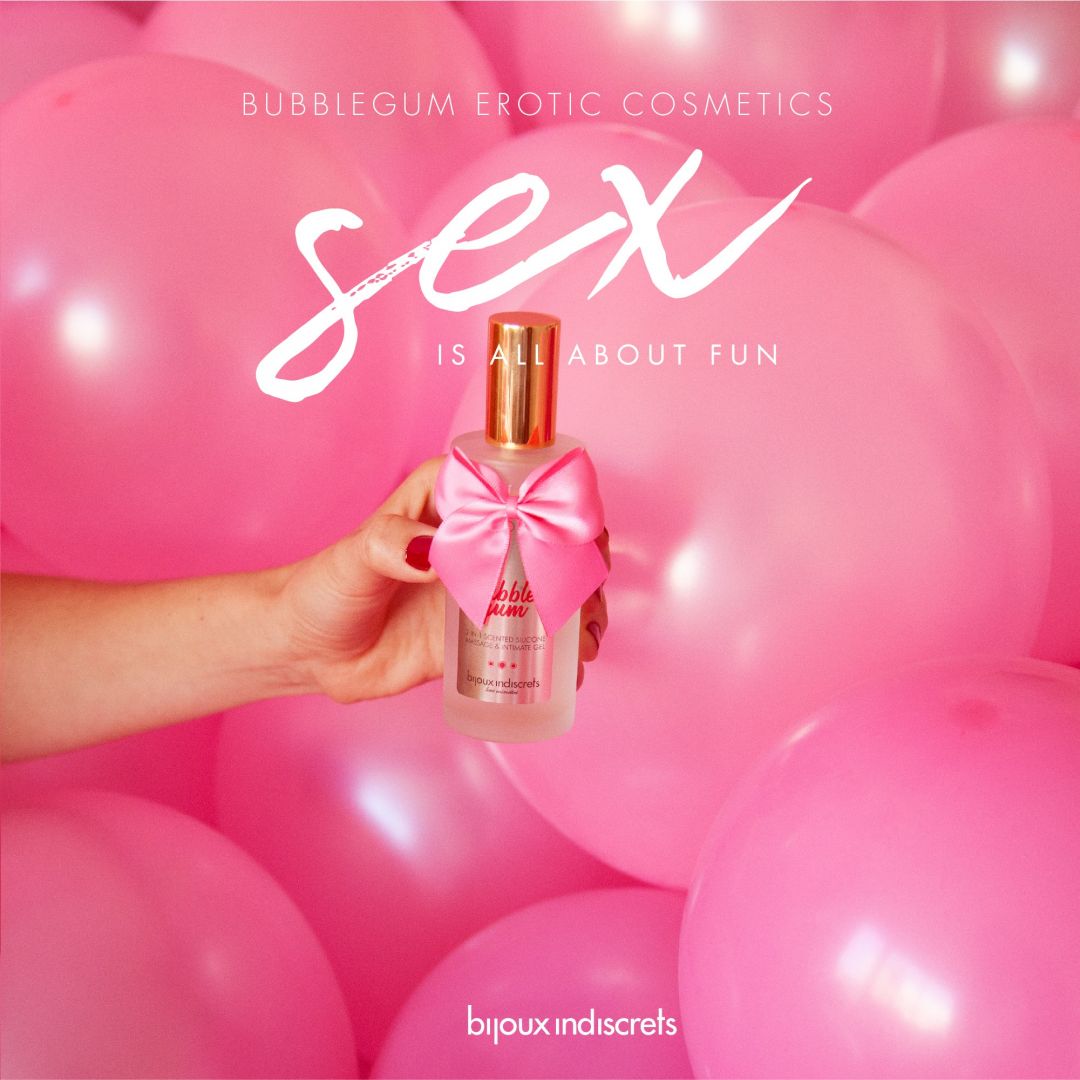 Gel intime et massage 2 en 1 bubble gum - Bijoux Indiscrets – Image 2