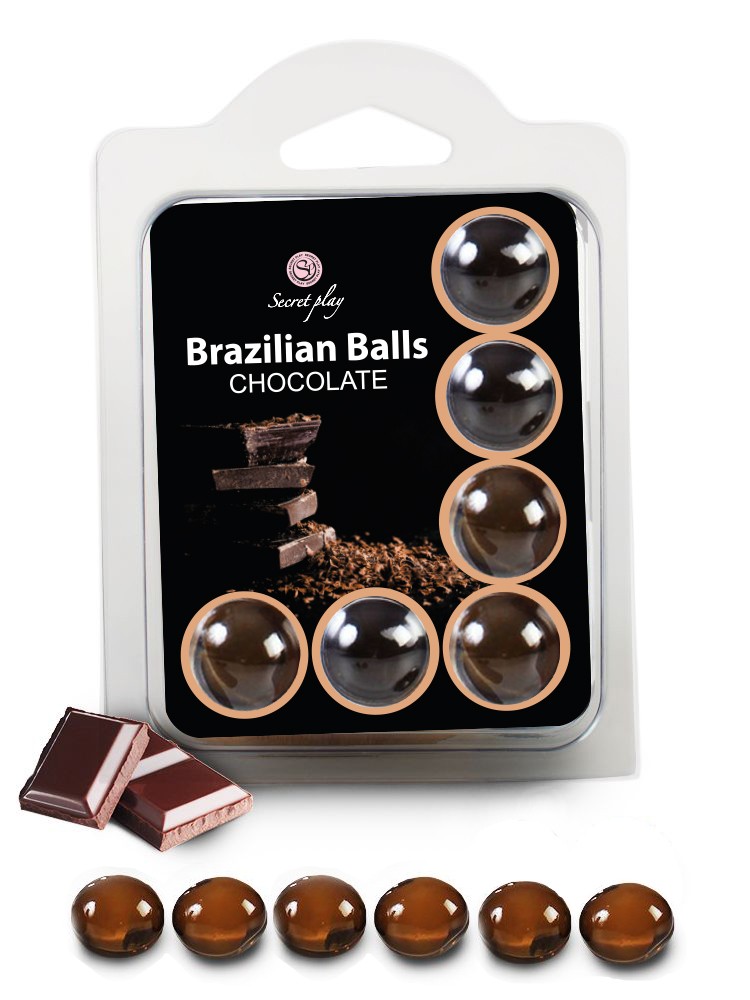Billes de massage fondantes parfum chocolat - Brazilian Balls