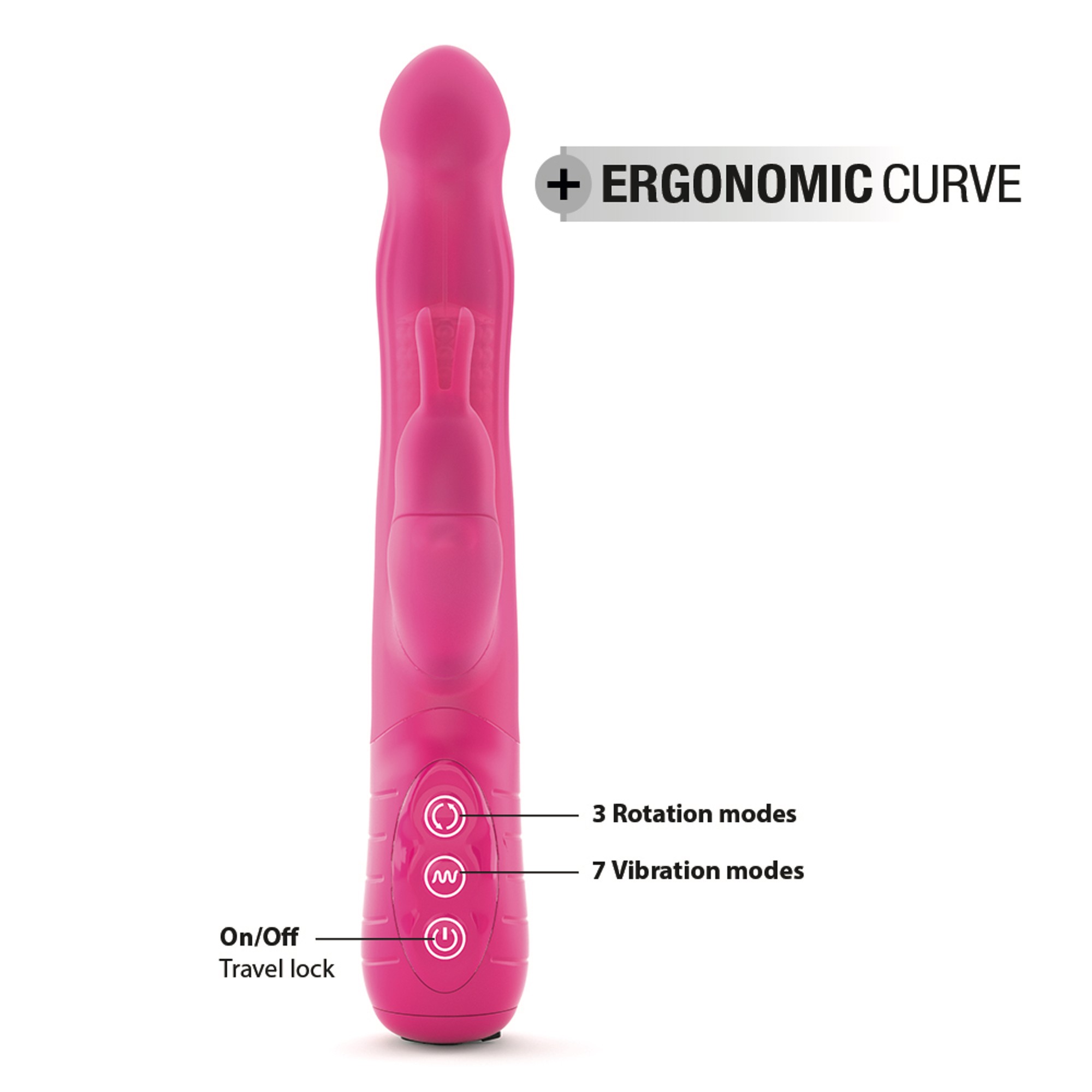 Vibromasseur rabbit rechargeable Baby 2.0 - Dorcel – Image 5