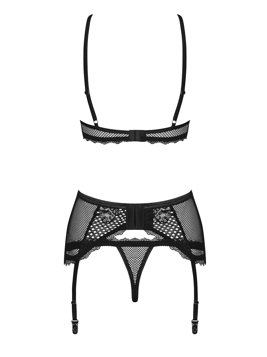 Ensemble lingerie 3 pièces lacé Basitta - Obsessive – Image 8