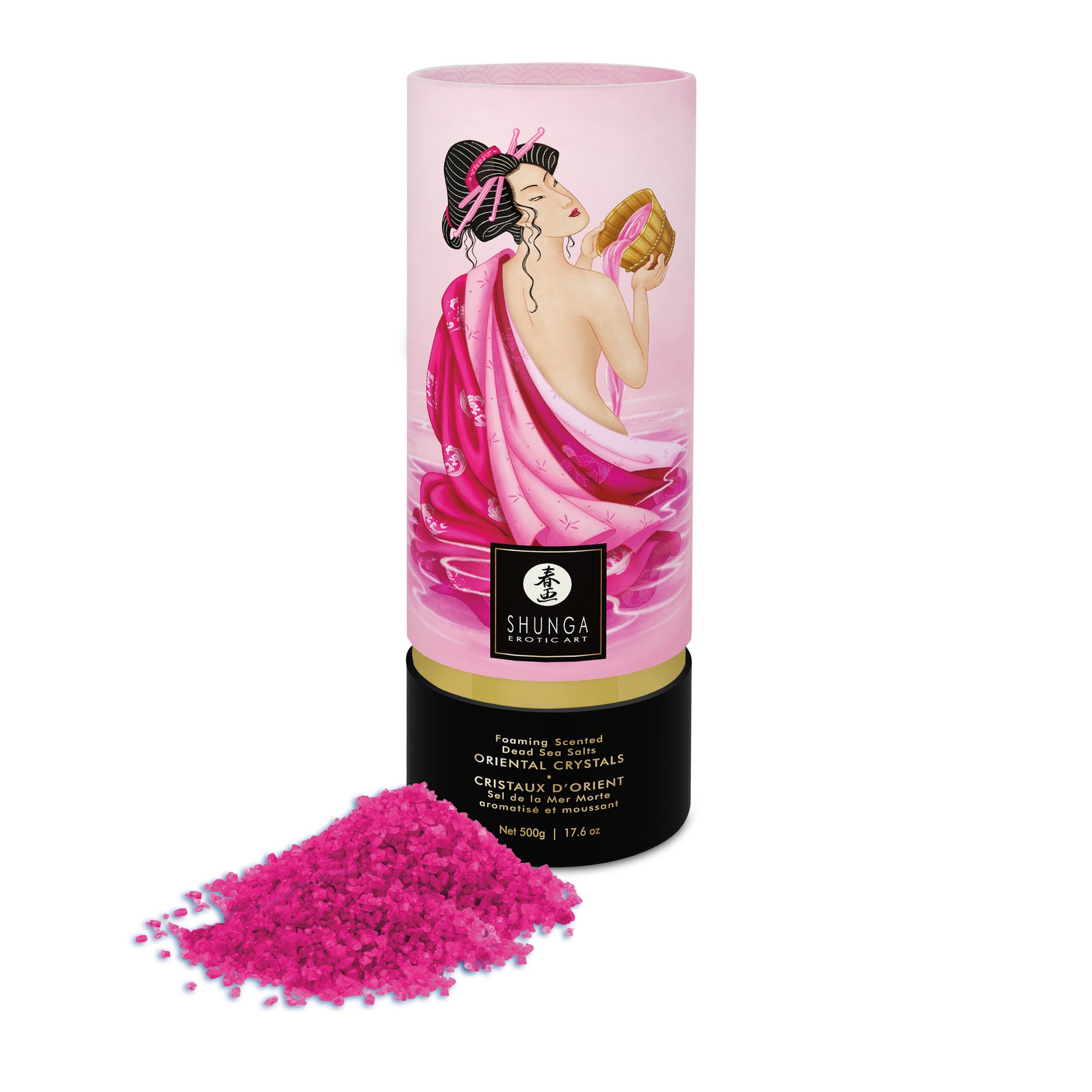 Sel de bain moussant aphrodisiaque Cristaux d'Orient - Shunga – Image 3