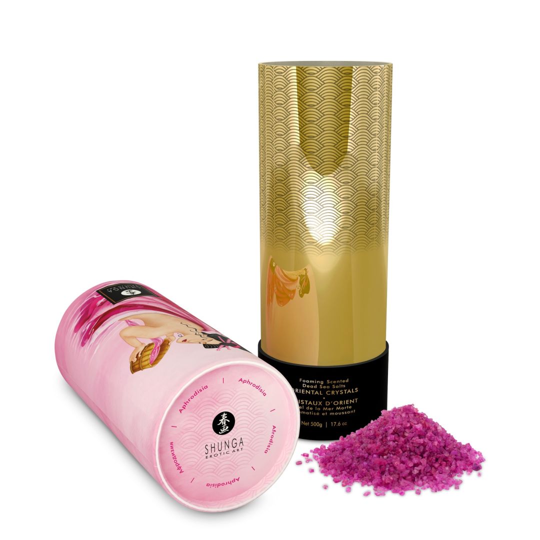 Sel de bain moussant aphrodisiaque Cristaux d'Orient - Shunga – Image 4