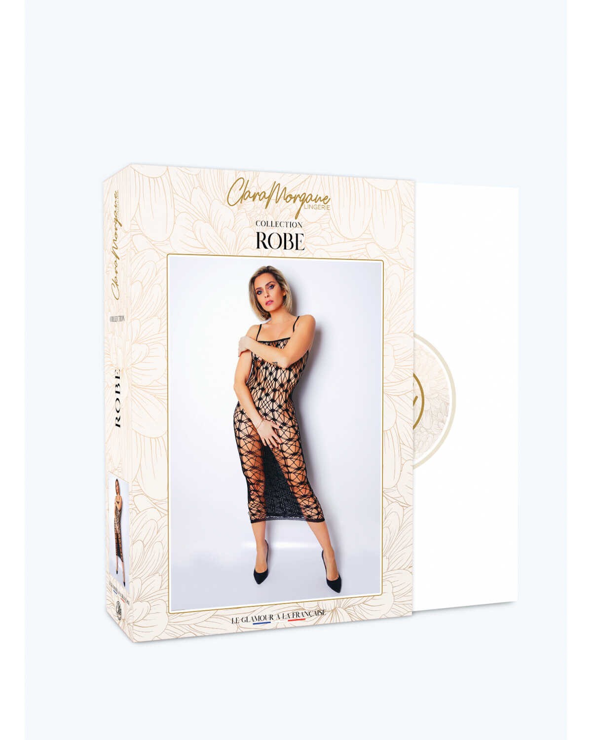 Robe sexy résille Le Numéro 3 - Clara Morgane Lingerie – Image 3