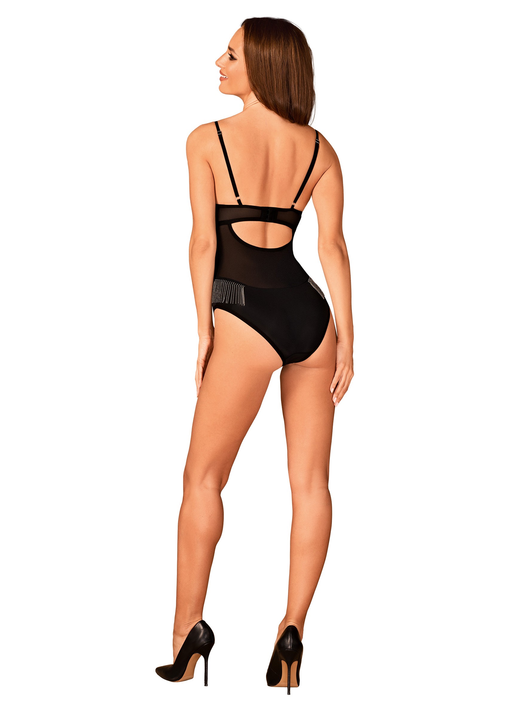 Body en maille orné de perles Milladis - Obsessive – Image 6