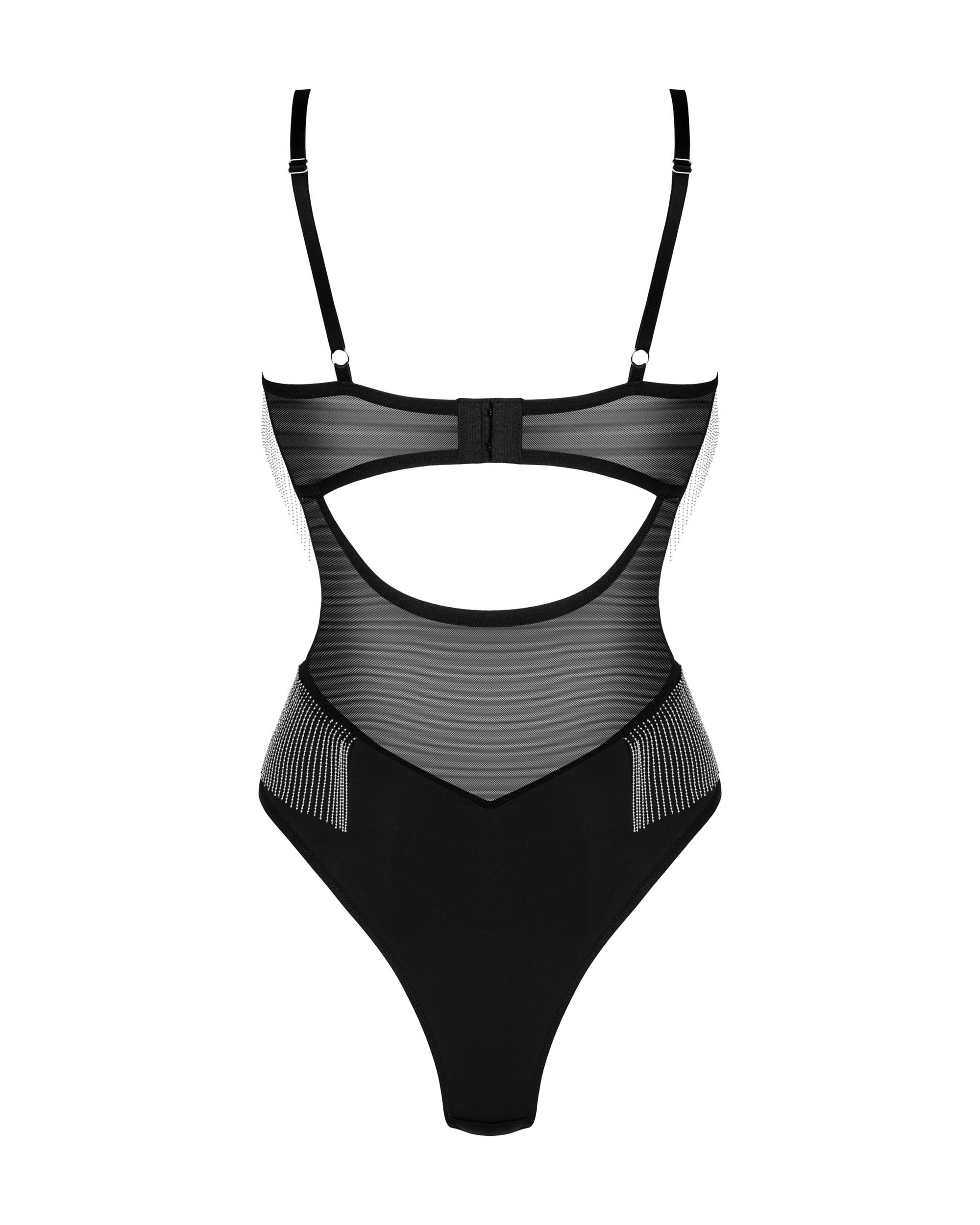Body en maille orné de perles Milladis - Obsessive – Image 8