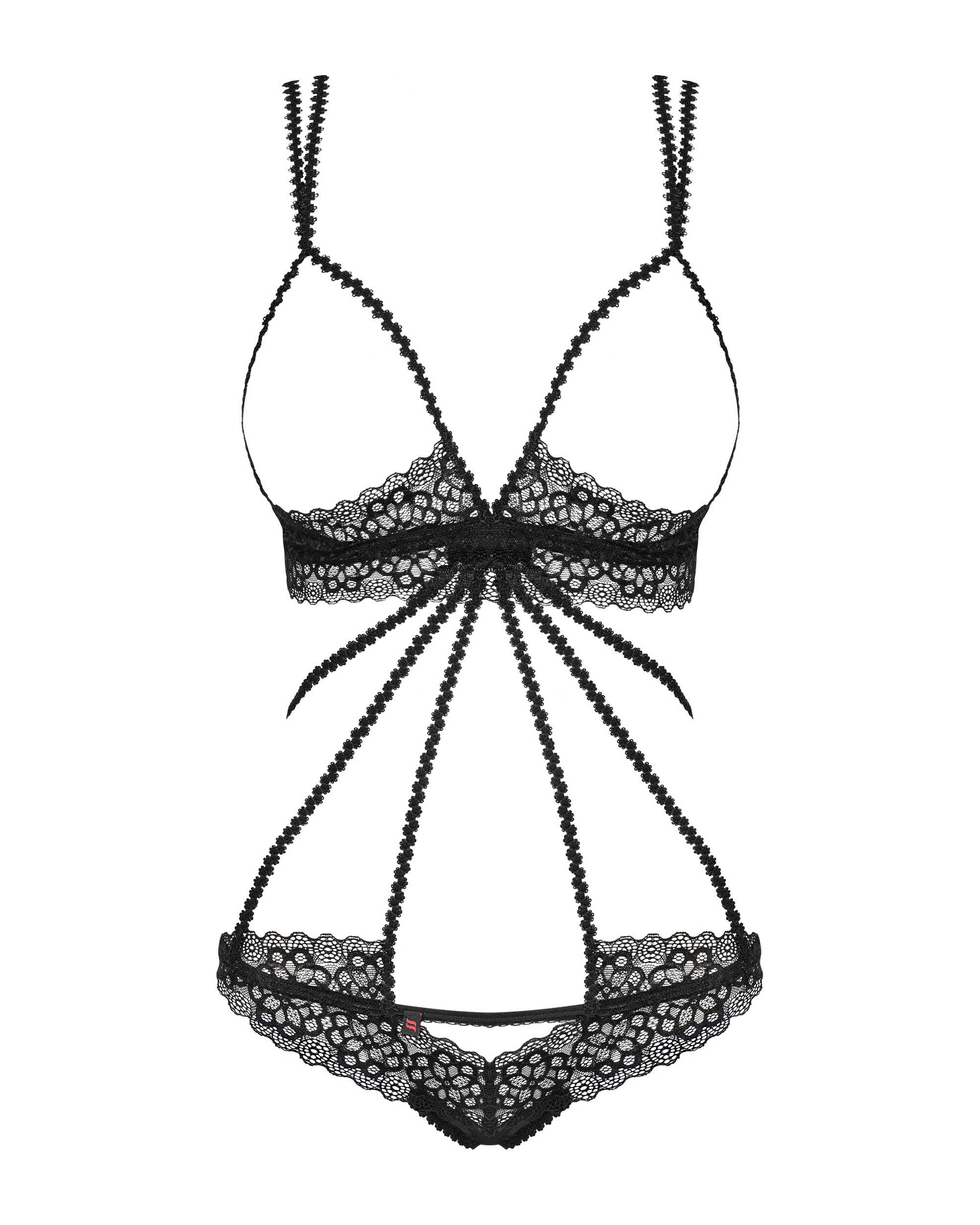 Body ouvert en dentelle Liferia - Obsessive – Image 7