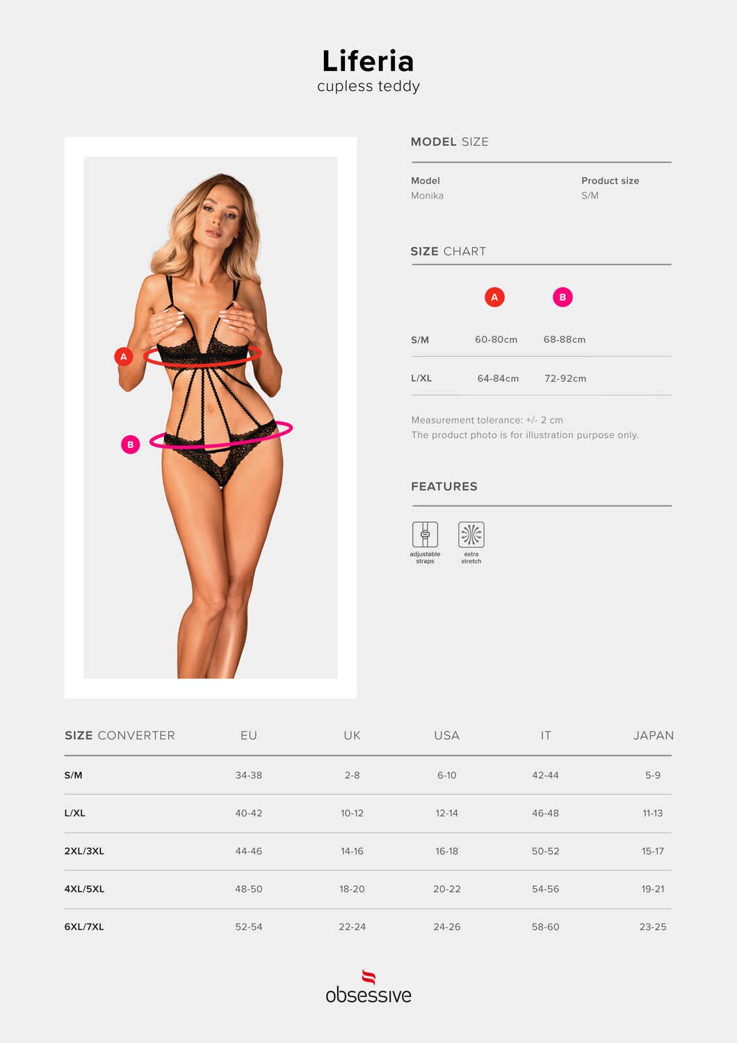 Body ouvert en dentelle Liferia - Obsessive – Image 9