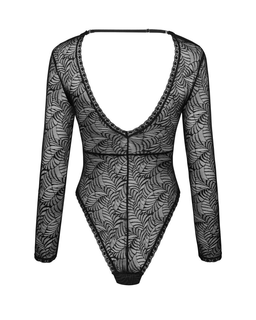Body en dentelle Merlys avec laçage - Obsessive – Image 8