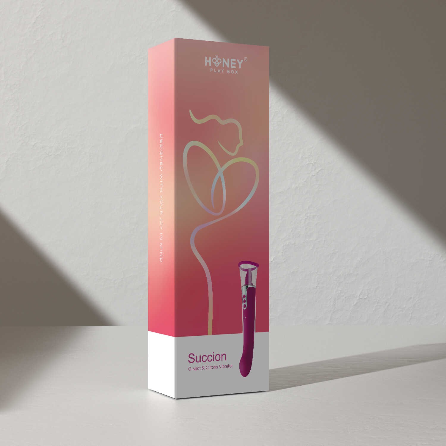 Vibromasseur clitoridien 3 en 1 à succion et léchage - Honey Play Box – Image 2