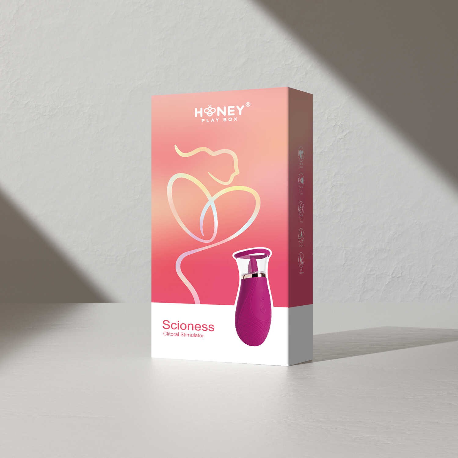 Pompe clitoridienne à langue vibrante - Honey Play Box – Image 2