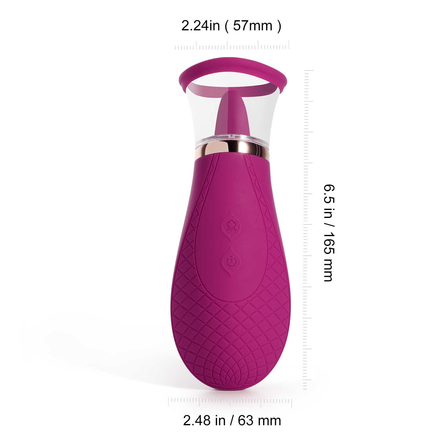 Pompe clitoridienne à langue vibrante - Honey Play Box – Image 3