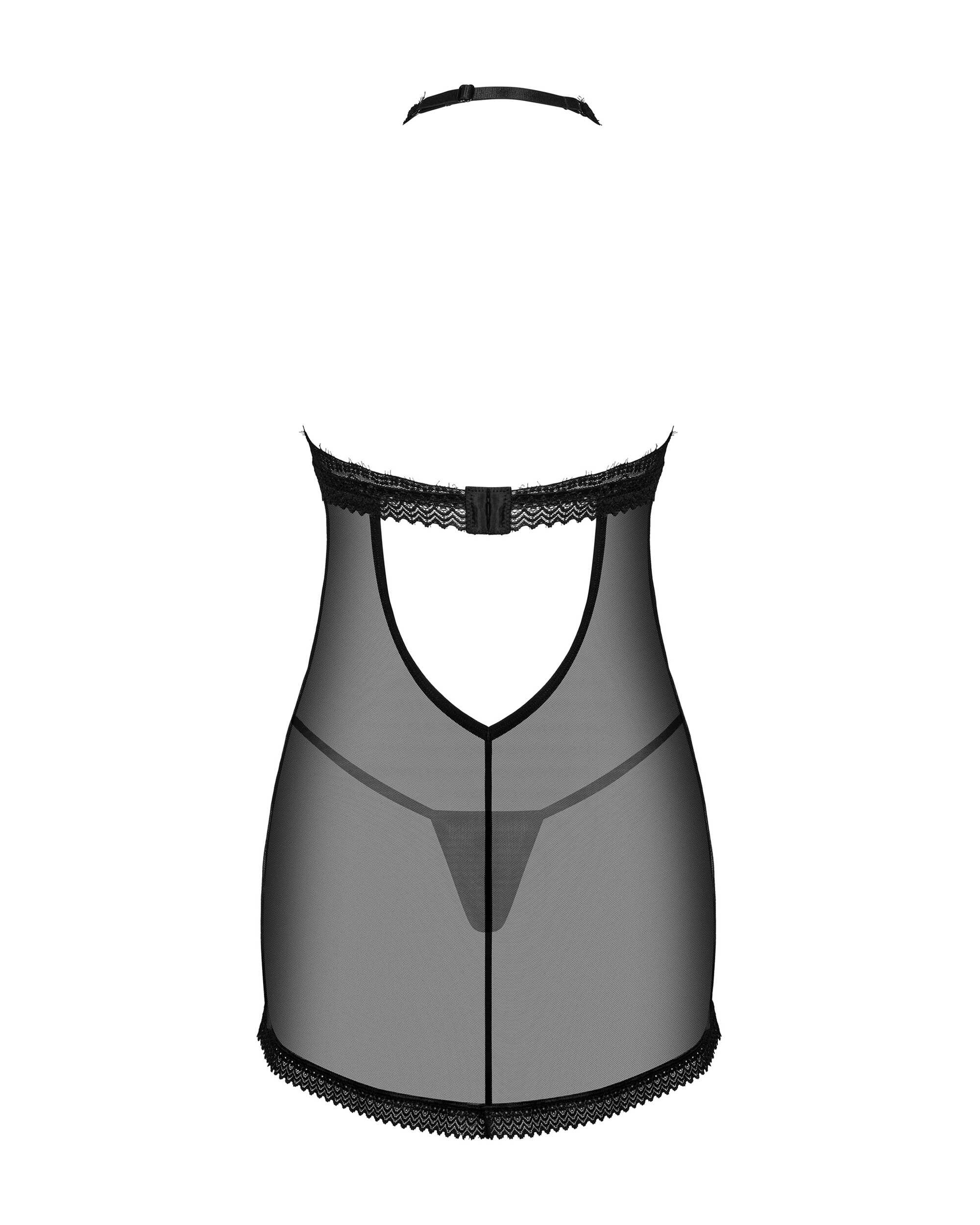 Nuisette transparente avec string Medilla - Obsessive – Image 8