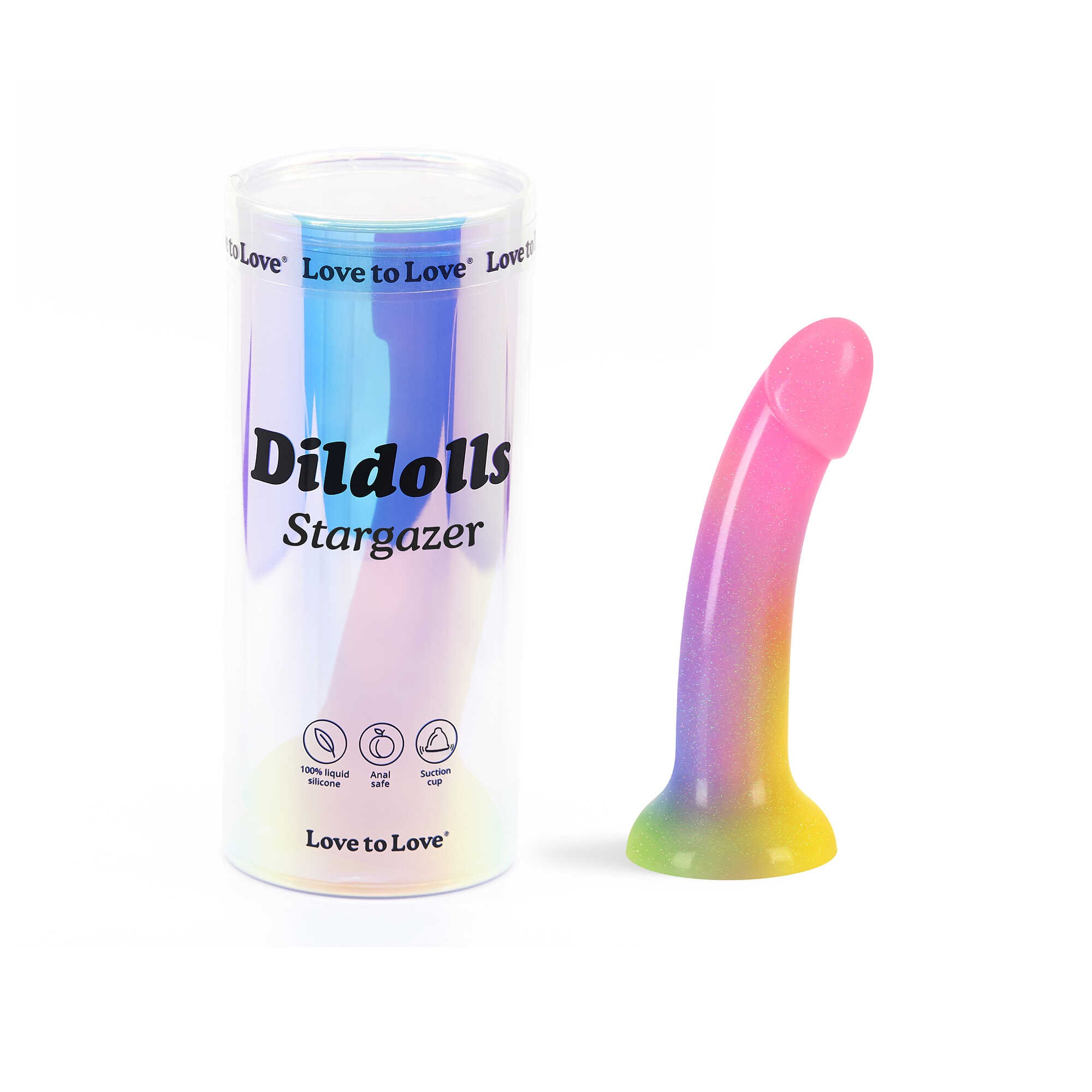Gode ventouse Dildolls Stargazer en silicone - Love to Love – Image 4