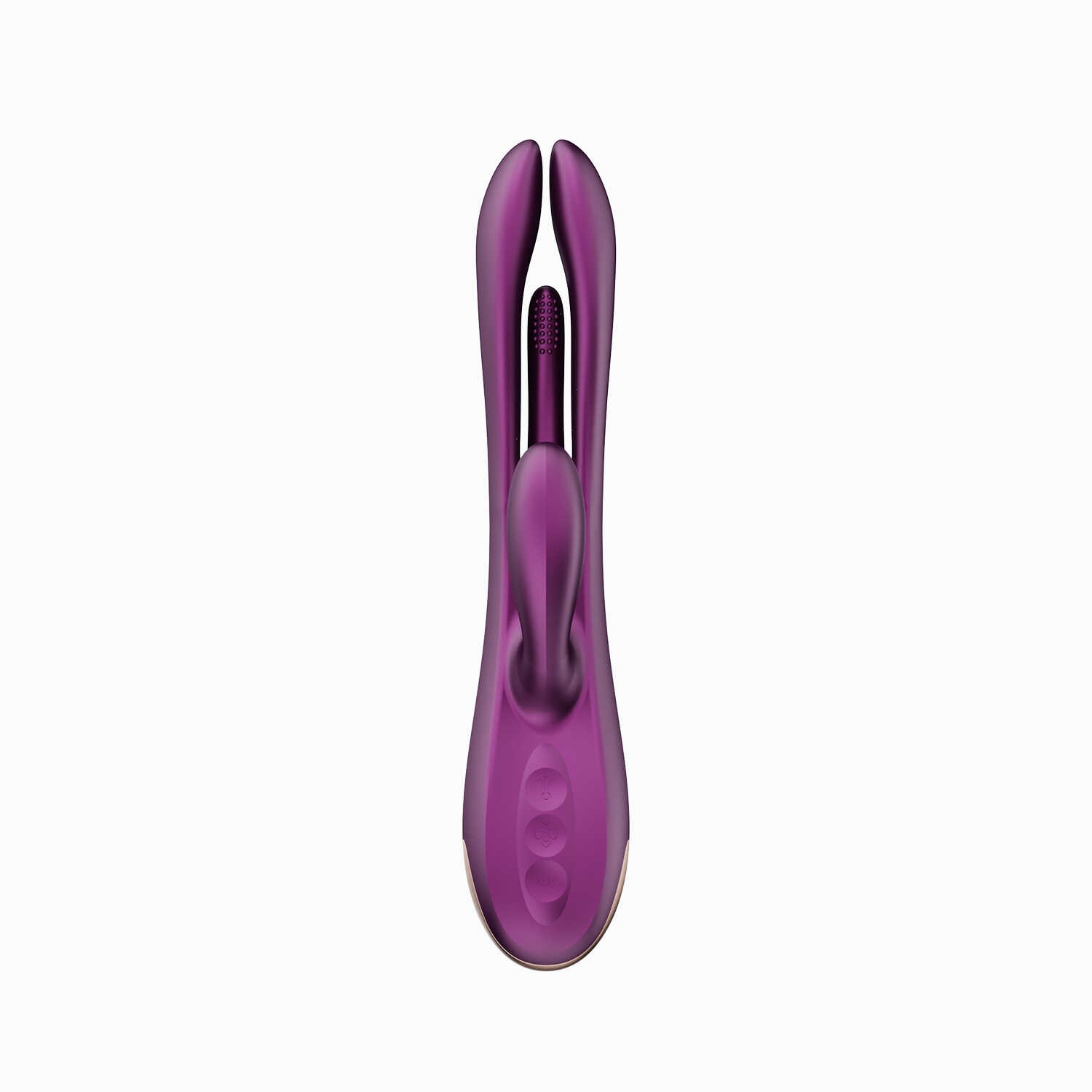 Vibromasseur rabbit connecté avec fonction tapotage - Honey Play Box – Image 4