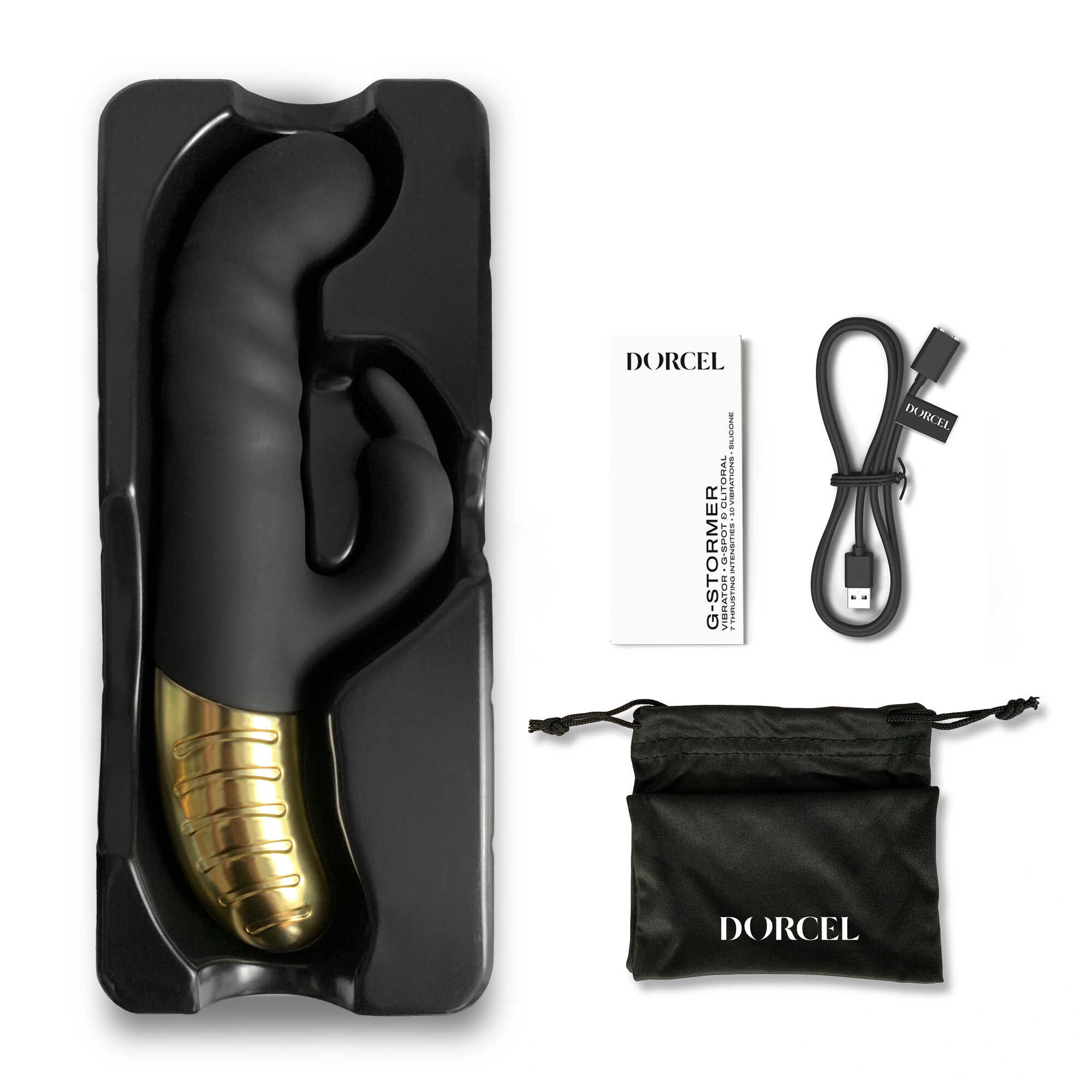 Vibromasseur rabbit G-Stormer avec va-et-vient - Dorcel – Image 6