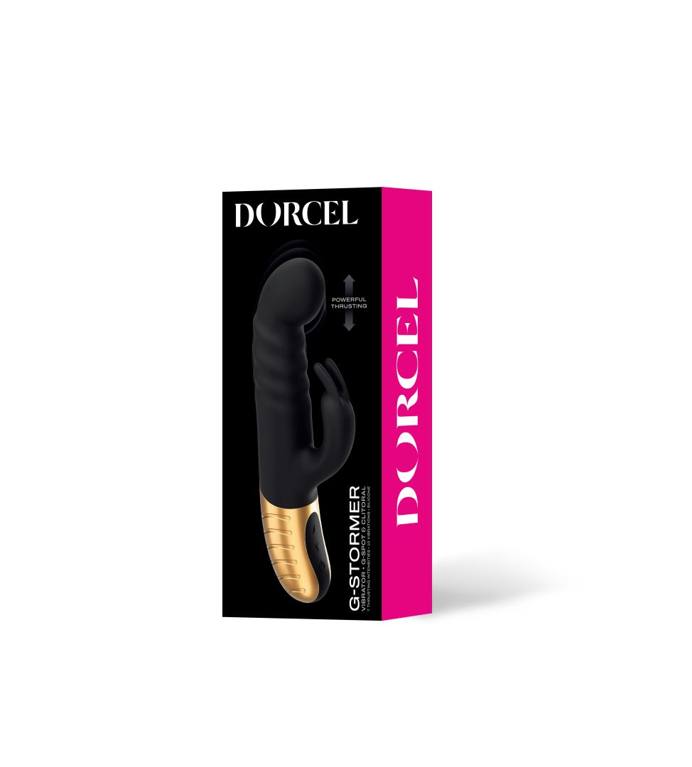Vibromasseur rabbit G-Stormer avec va-et-vient - Dorcel – Image 10