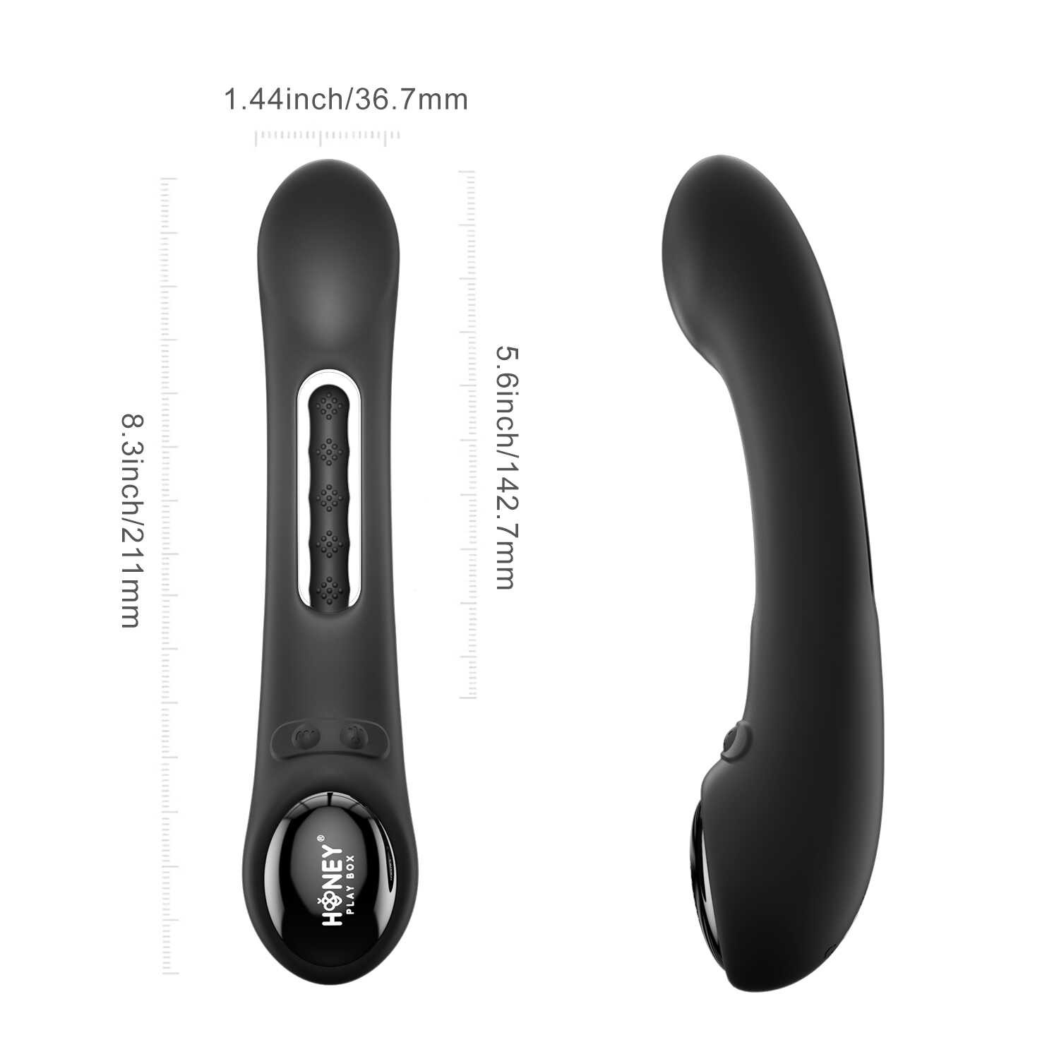 Vibromasseur point G connecté avec capteurs de pression - Honey Play Box – Image 5