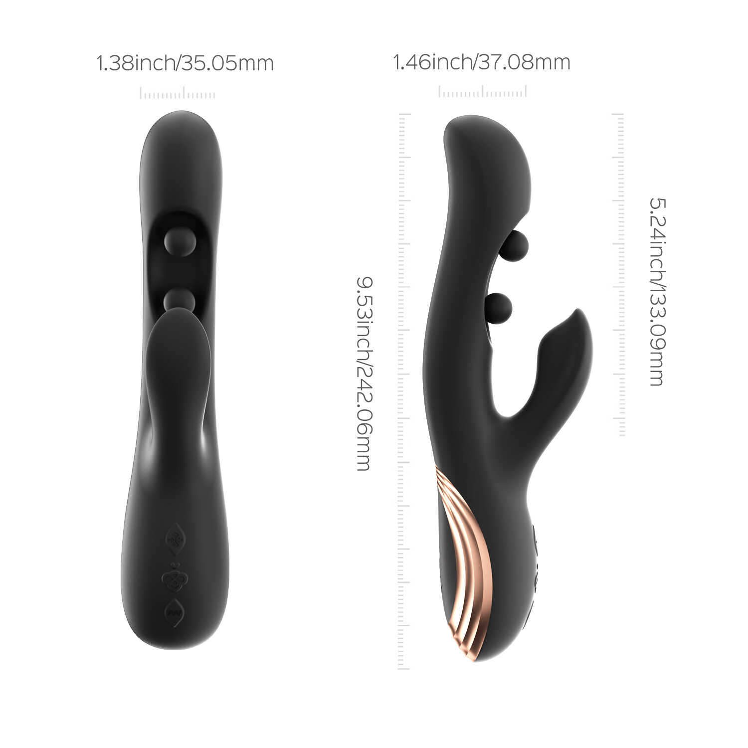 Vibromasseur rabbit connecté Gem - Honey Play Box – Image 3