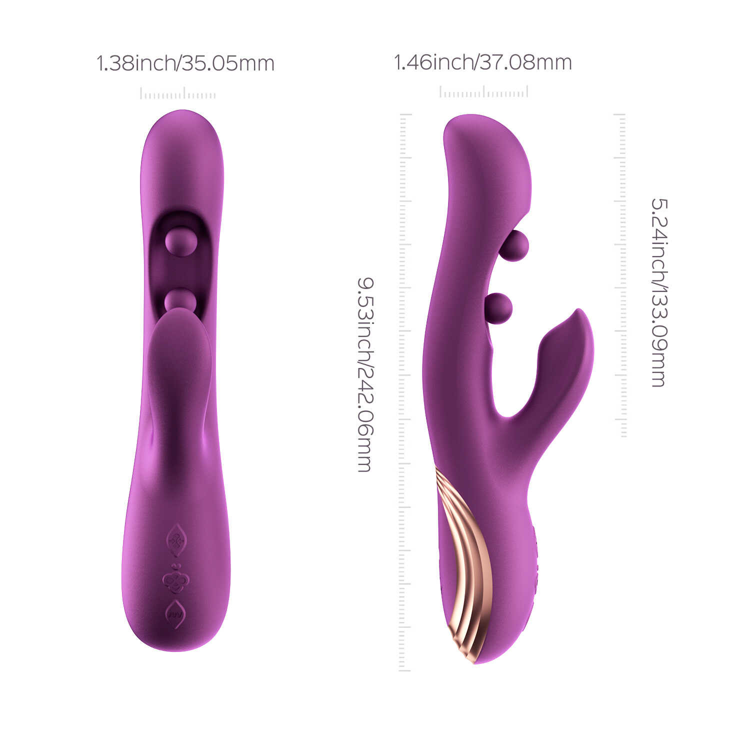 Vibromasseur rabbit connecté à capteurs - Honey Play Box – Image 3