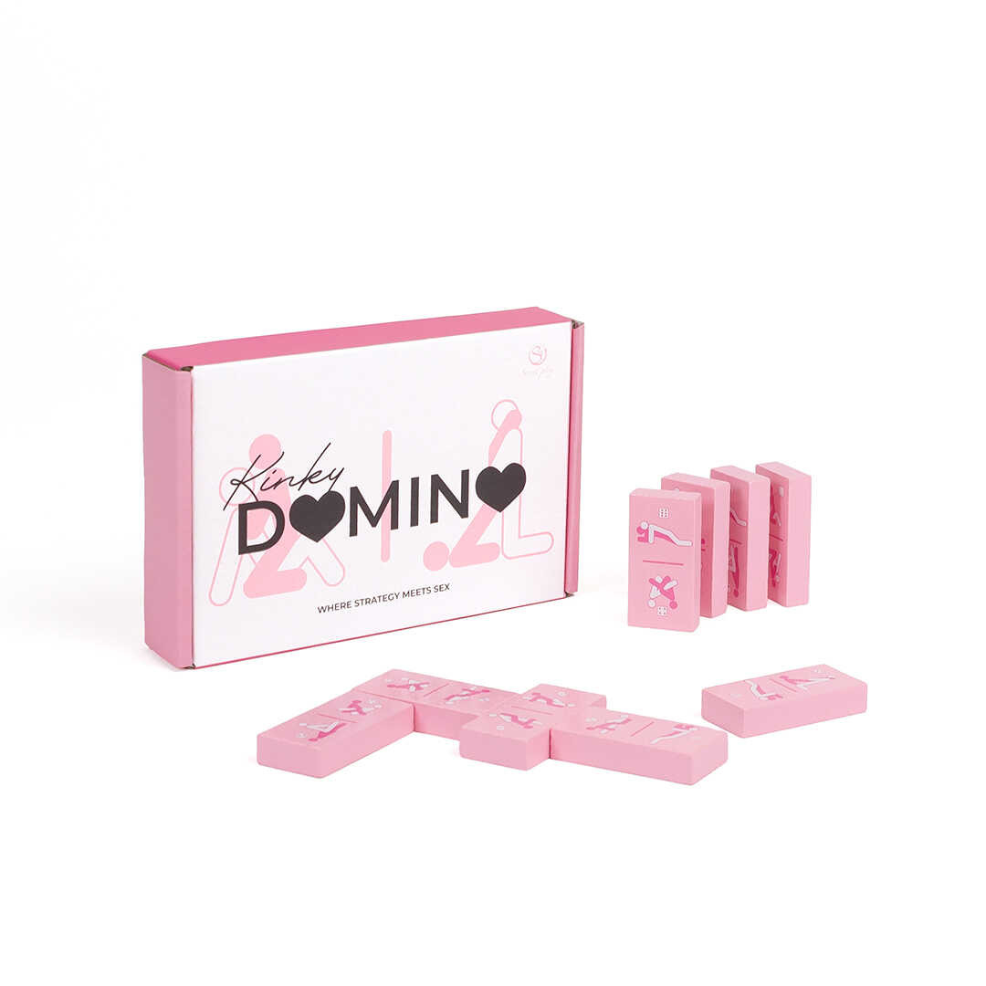 Jeu de dominos coquin Kinky en bois - Secret Play