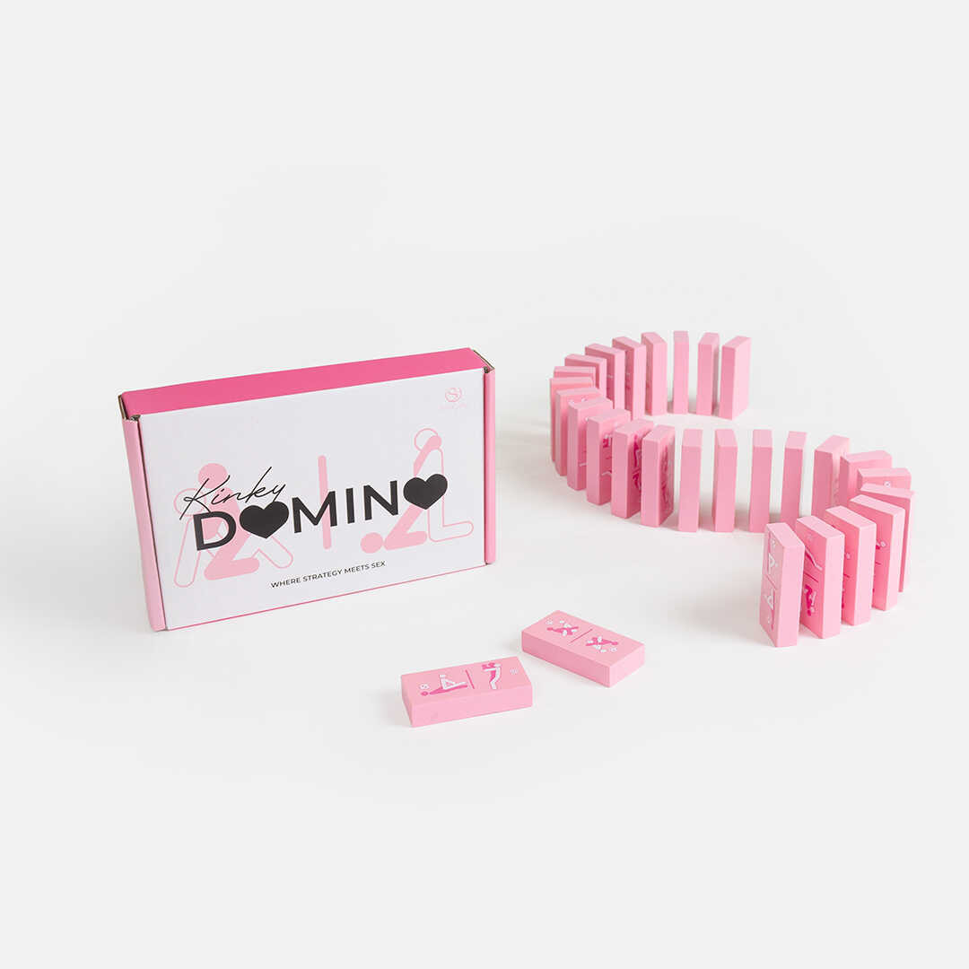 Jeu de dominos coquin Kinky en bois - Secret Play – Image 5