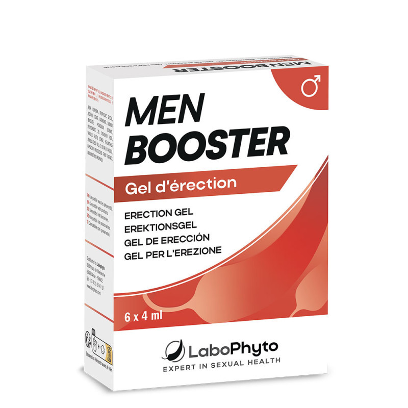 Gel d'érection MenBooster en dosettes - Labophyto
