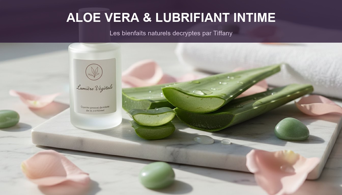 aloe vera lubrifiant intime bienfaits - gel naturel hydratant