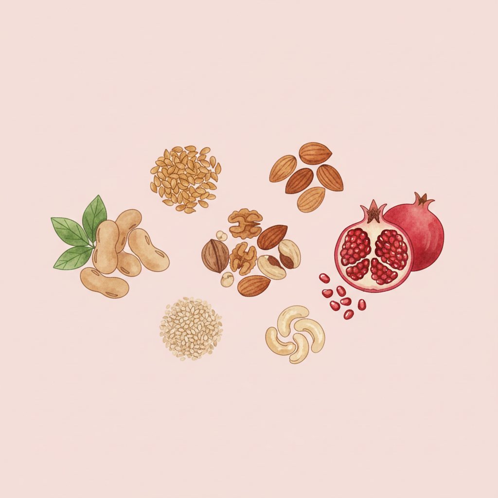 Atrophie vaginale menopause - phytoestrogenes alimentation