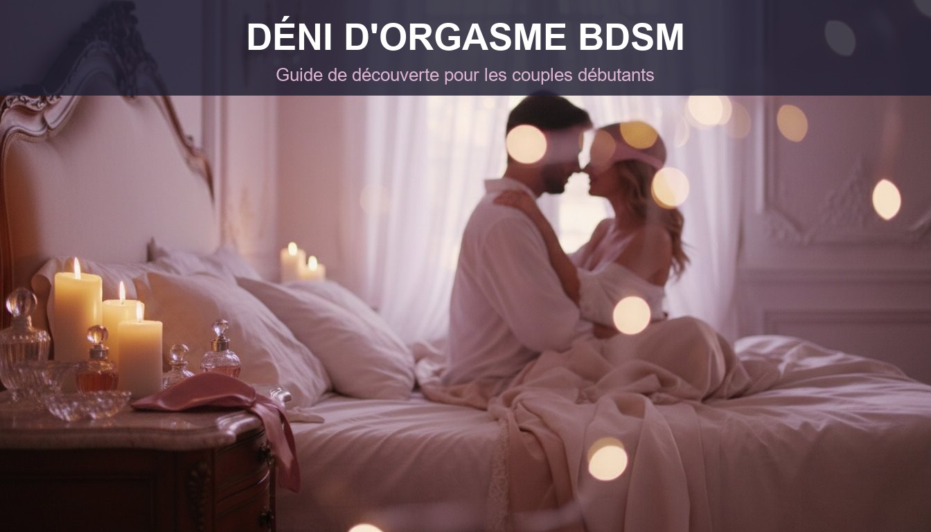 Deni orgasme BDSM en couple - guide de decouverte sensuelle