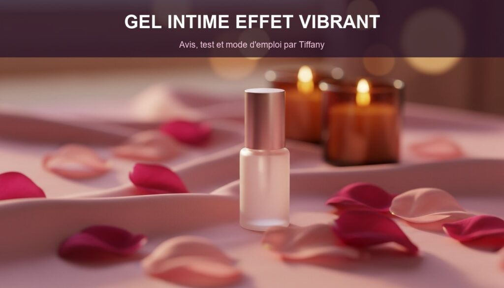Gel intime effet vibrant : avis, test et guide ultime pour choisir