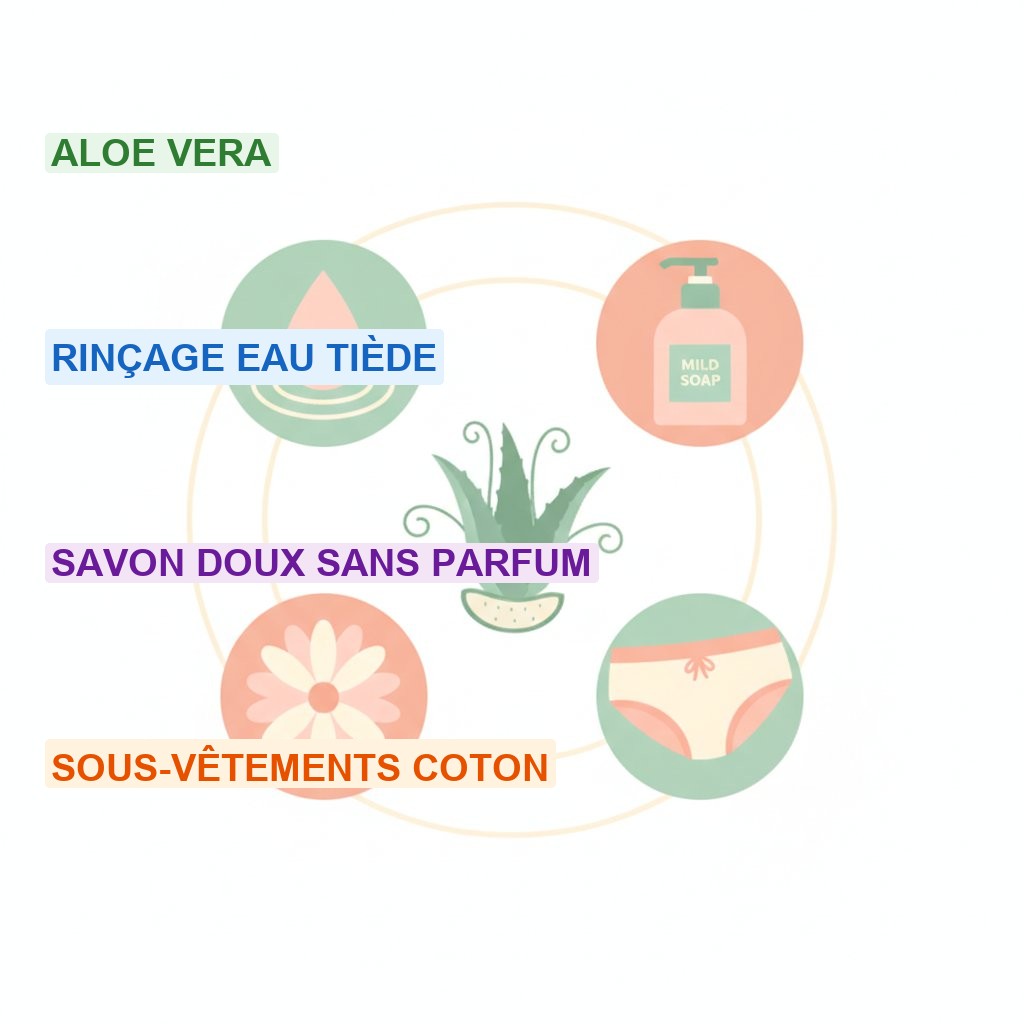 Irritation intime après sextoy - remèdes naturels apaisants