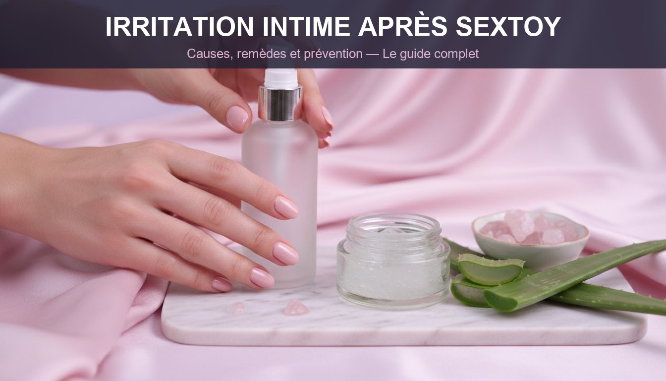 Irritation intime après sextoy - causes et remèdes guide complet