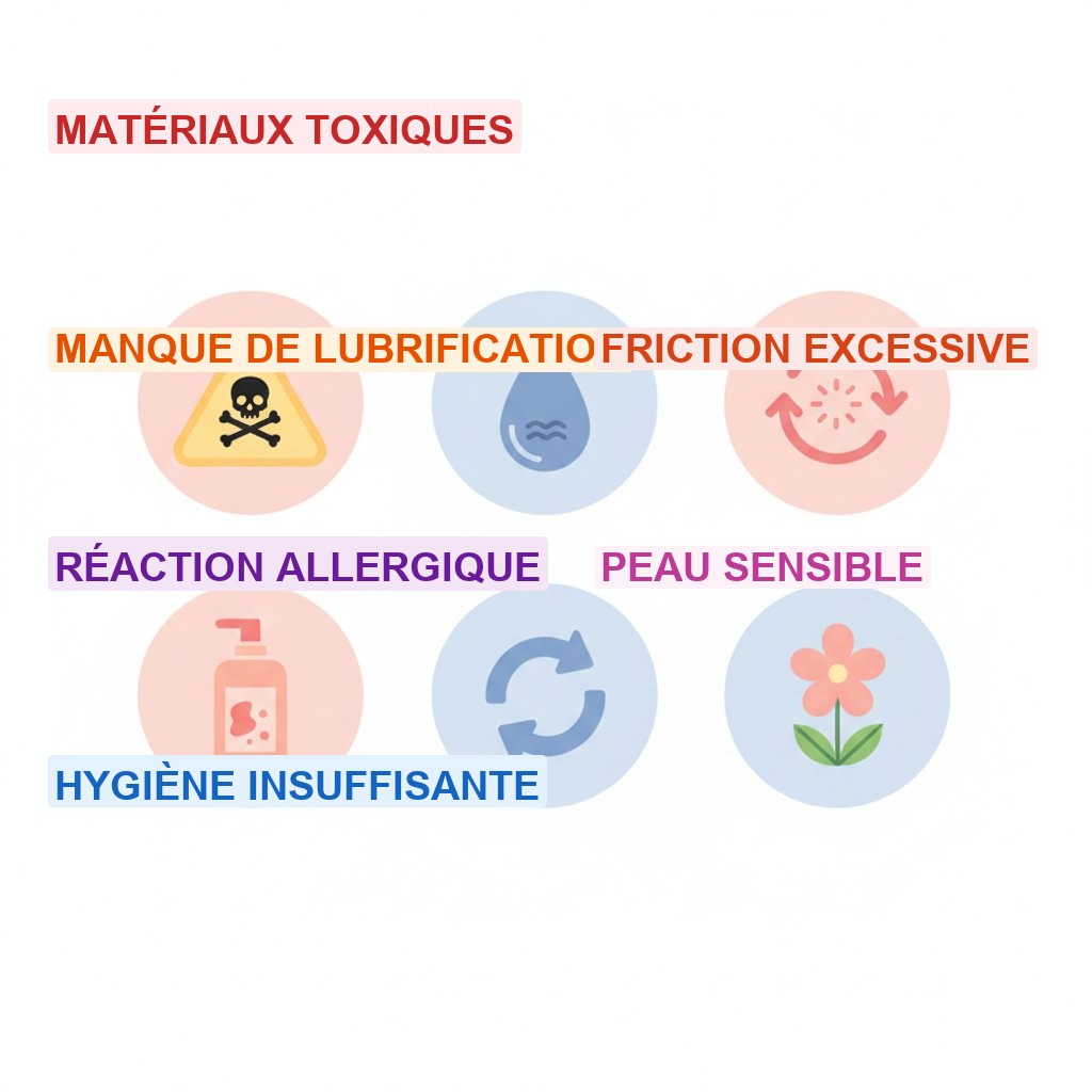 Irritation intime après sextoy - les 6 causes principales