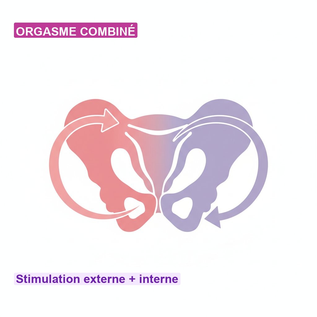 Orgasme combiné blended - double stimulation clitoridienne et vaginale