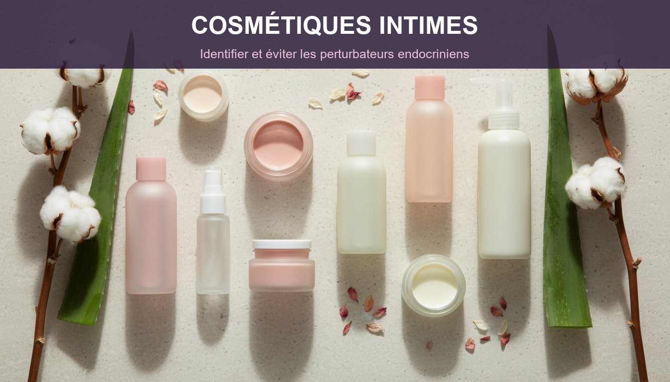 Perturbateurs endocriniens cosmétiques intimes - guide complet
