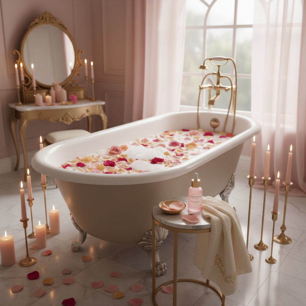Relaxation pelvienne et plaisir feminin - ambiance bain spa detente