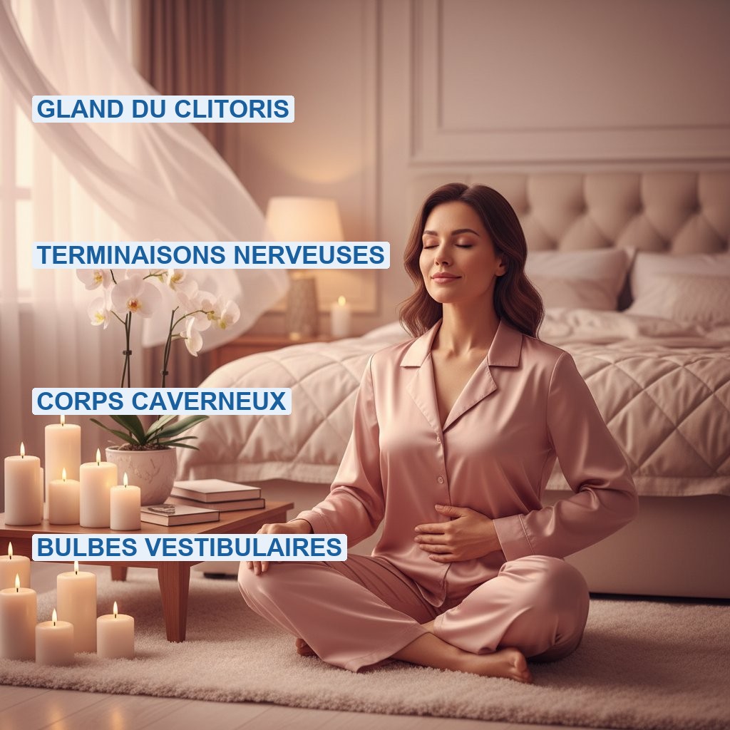 Sensibilit\u00e9 clitoridienne - anatomie et terminaisons nerveuses du clitoris