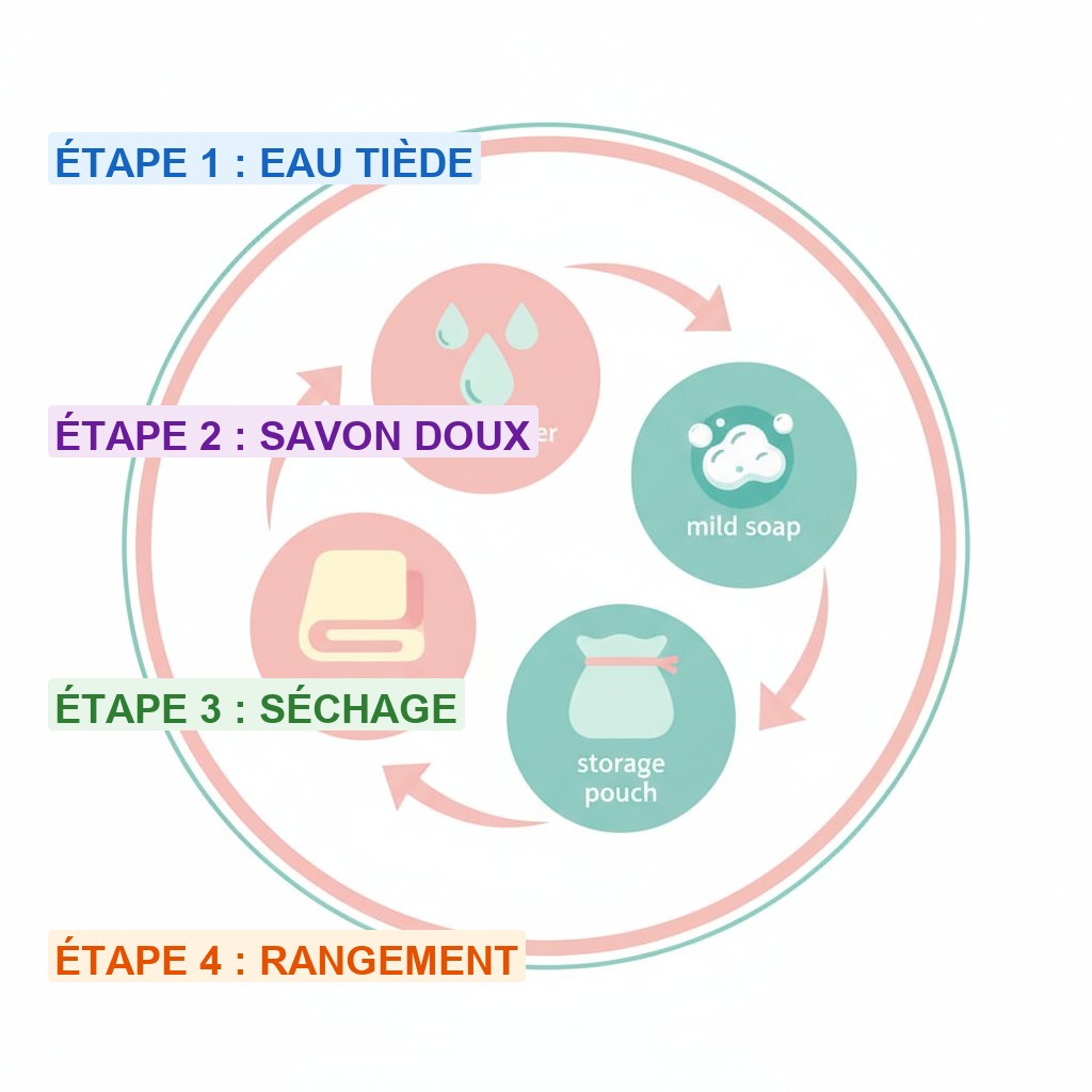 Sextoy hypoallergénique - entretien et nettoyage adapté peau sensible