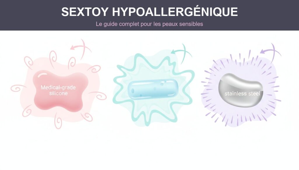 Sextoy hypoallergénique peau sensible : le guide infaillible pour un plaisir serein