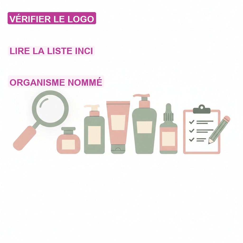 Label bio cosmetique intime certification - checklist verifications avant achat