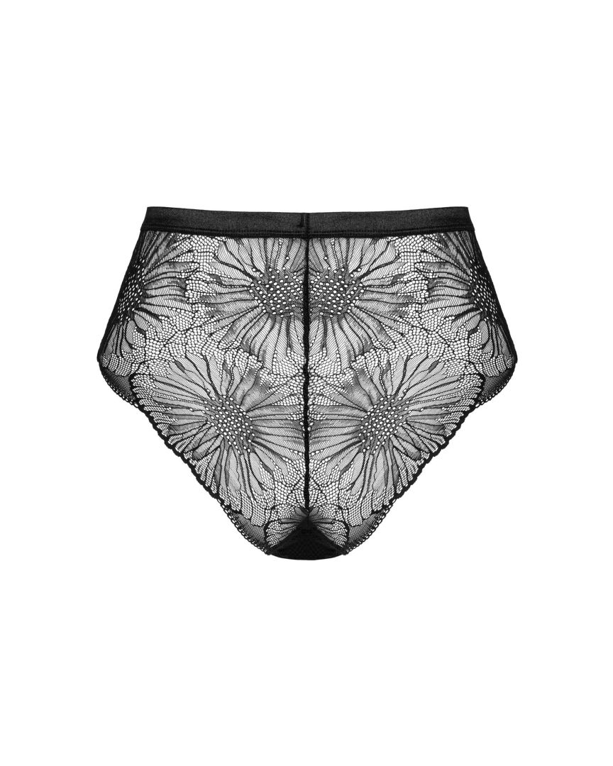 Culotte taille haute en dentelle florale - Obsessive – Image 12