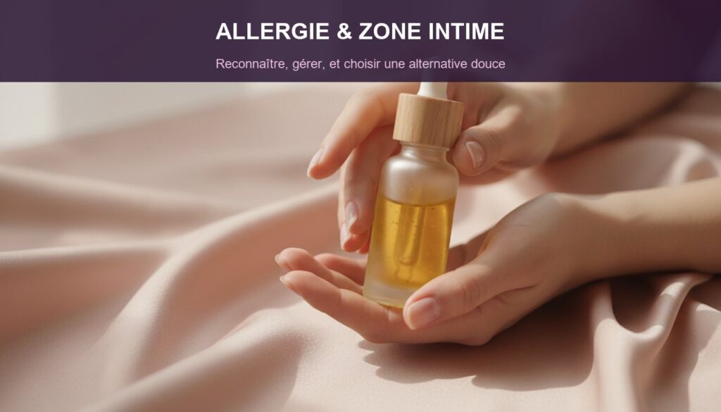 Allergie huile vegetale zone intime : comment gerer et apaiser (guide complet)