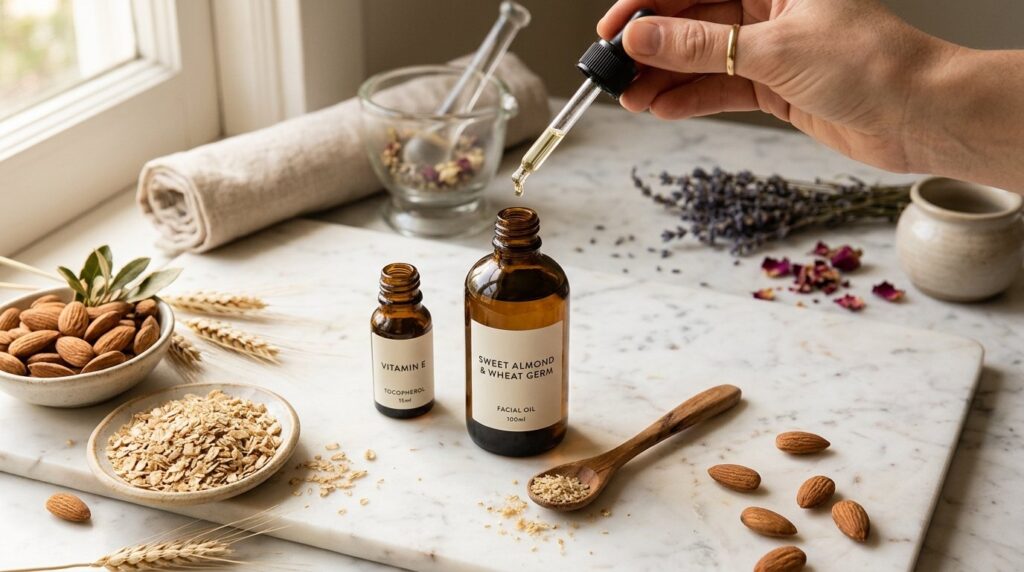 Antioxydant vitamine E huile maison : le guide ultime pour conserver vos soins intimes