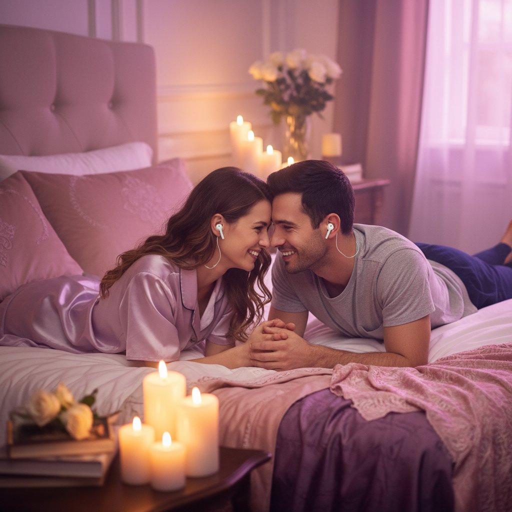Casque bluetooth écoute partagée couple - partage audio sans fil intime