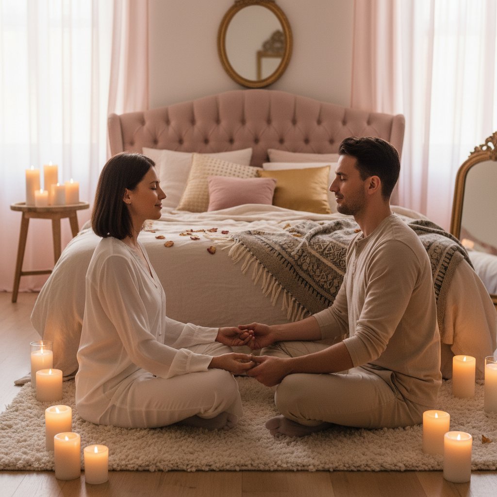 Couple meditation sons isochrones binaural intimite