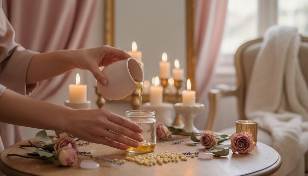 DIY bougie de massage maison couple : la recette ultime