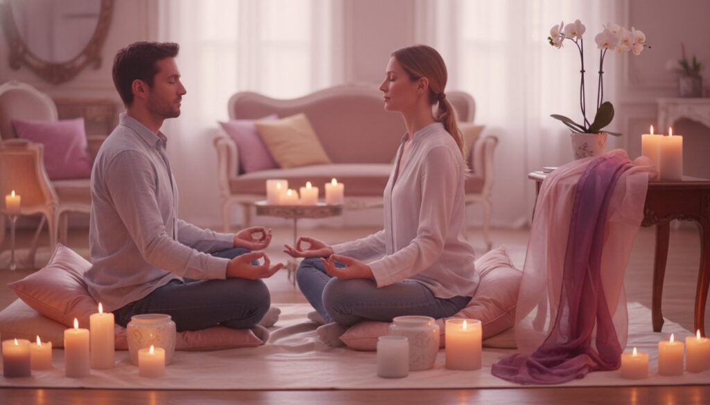 Fréquence alpha 10 Hz couple : le guide ultime de méditation pour une intimité dévoilée